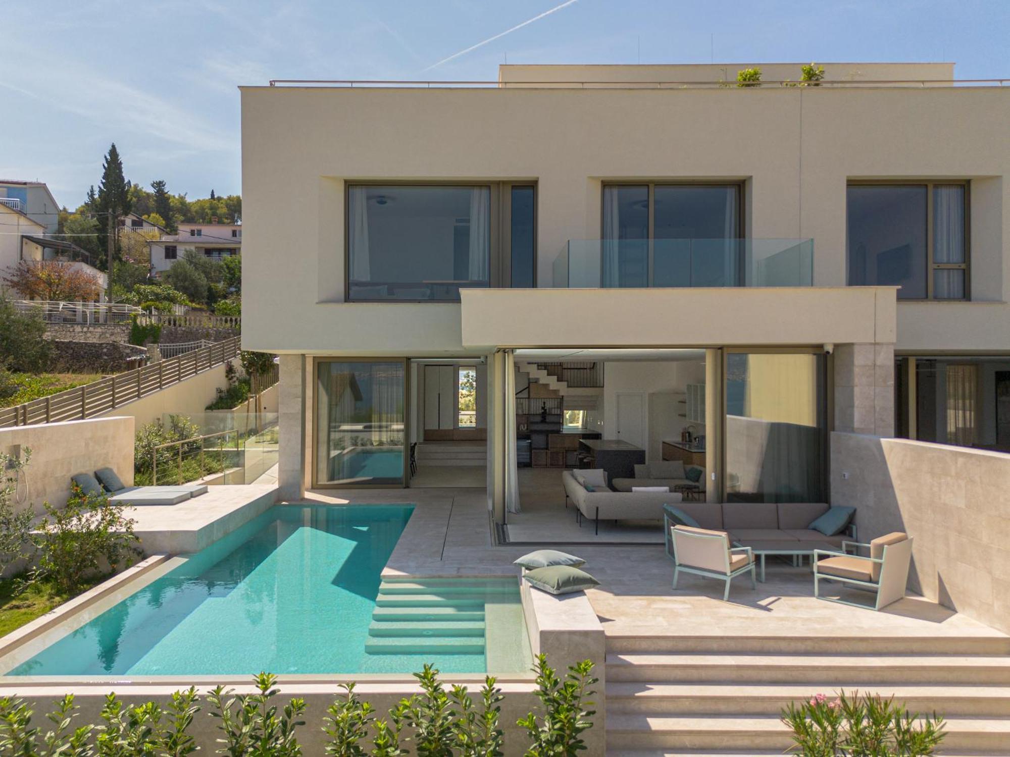 Acadia Beach Villas & Apartments Слатине Экстерьер фото